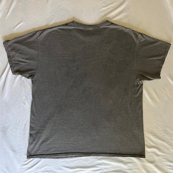 Civil Regime Graphic Distressed Oversized Tee - Picture 4 of 4